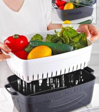 rectangular fruits and vegetables basket