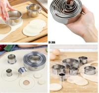 12 pcs Stainless steel dough cutter