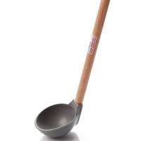 Bamboo | WOODEN HANDLE SILICONE LADLE